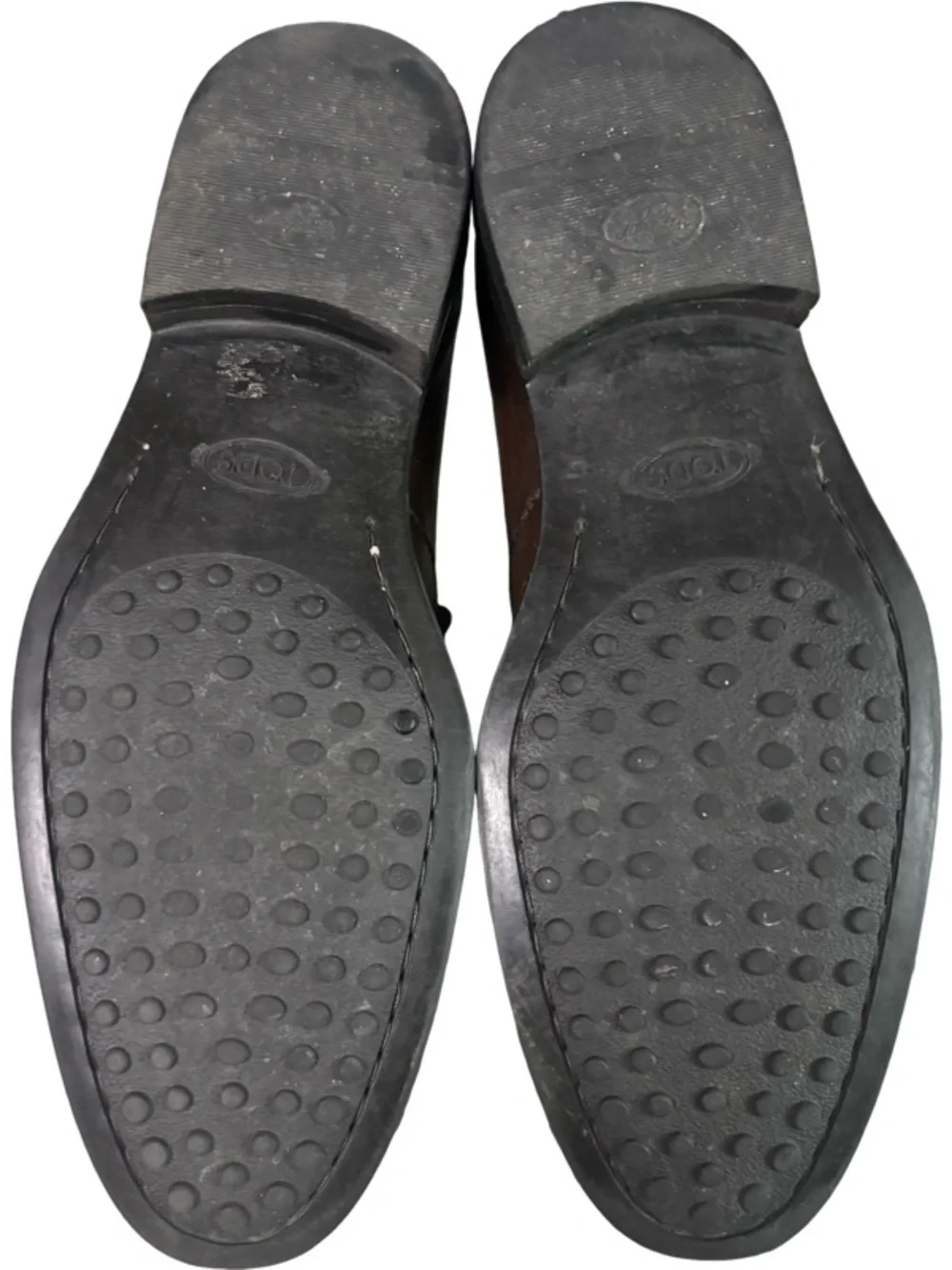 Tod's Mens Penny Loafers Brown Size 7.5 Uk = US SIZE 9